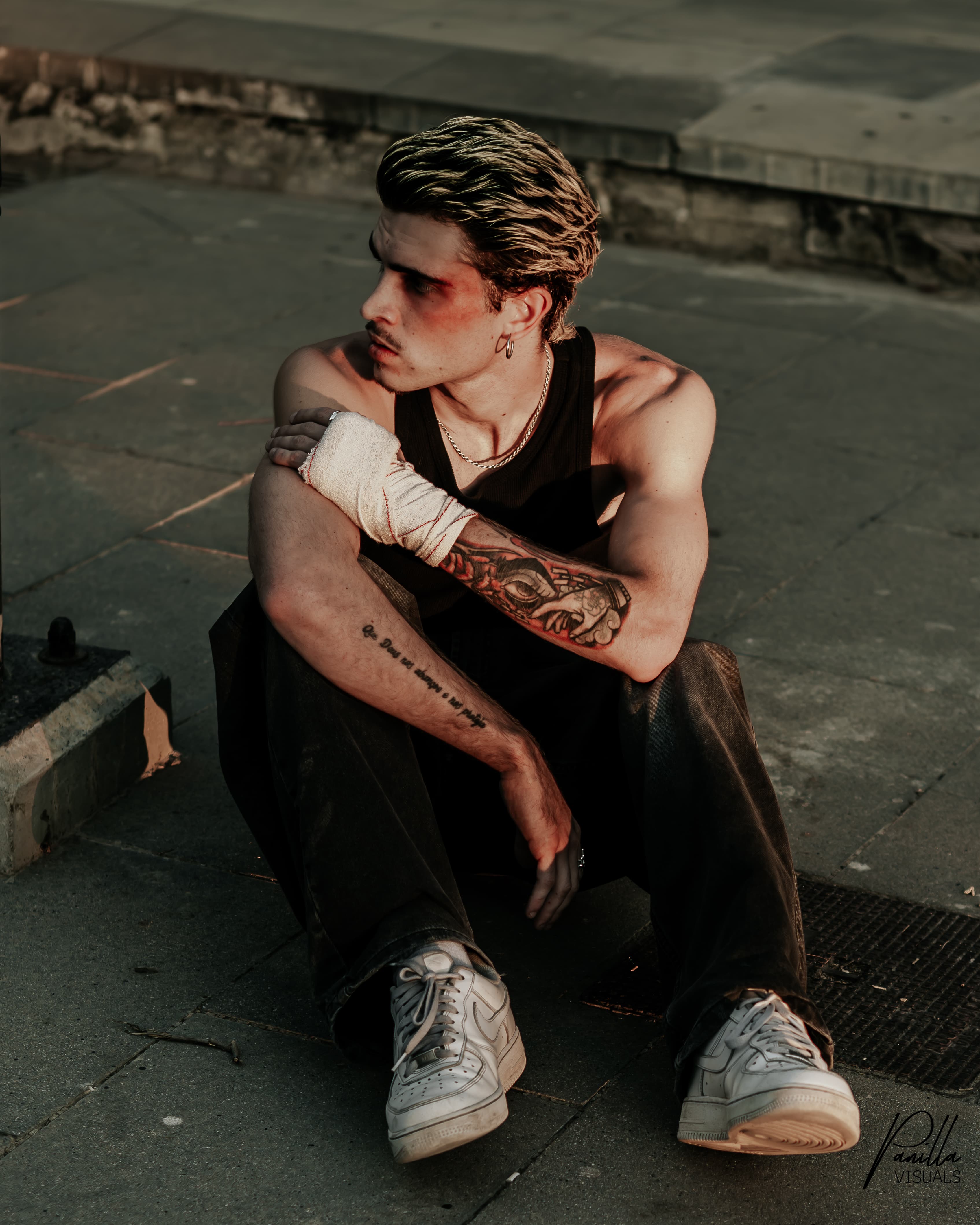 Sesión de fotos boxeo